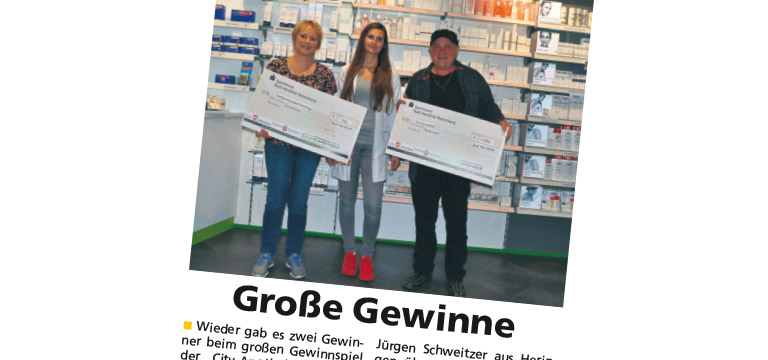 Apo-Express – Regionaler Botendienst Große Gewinne
