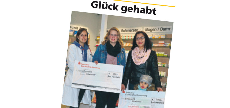 Apo-Express – Regionaler Botendienst Glück gehabt